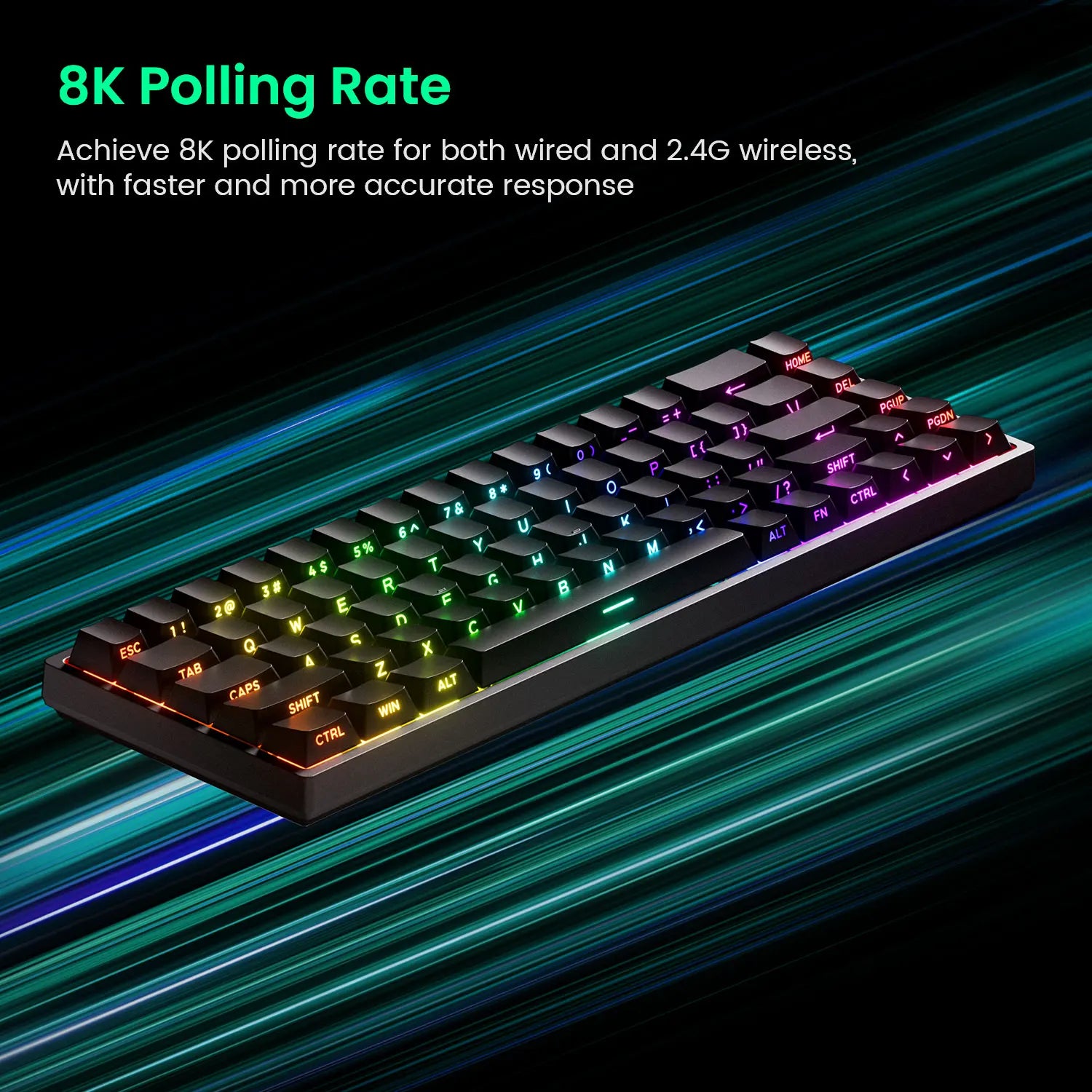 Elevate Your Gaming Experience with the Monsgeek FUN68 FUN60 PRO&MAX HE Magnetic Keyboard - 60% & 65% Customizable Gaming Powerhouse